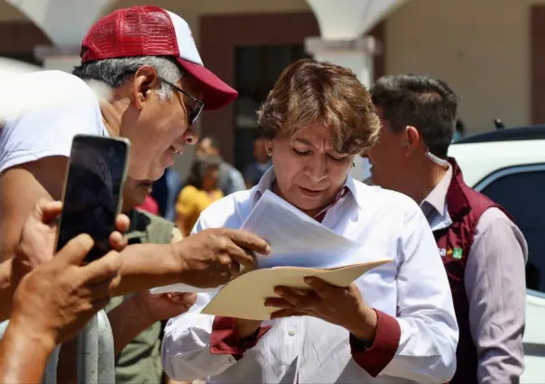 Se compromete Delfina Gómez a evitar la privatización del agua en Edomex