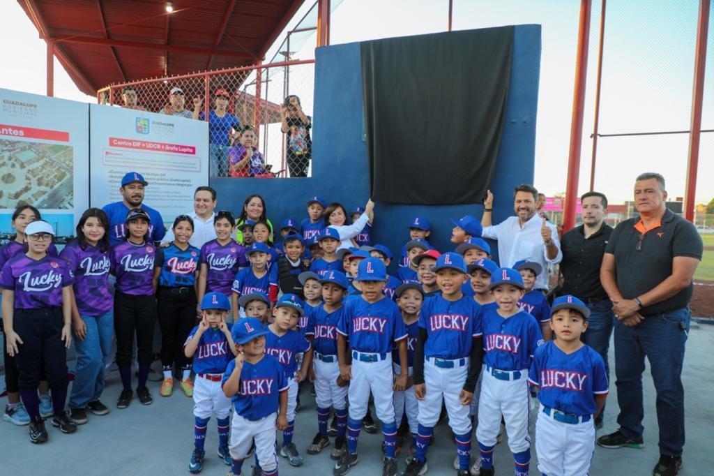 Gobierno de Guadalupe inaugura Macro Centro DIF y Unidad Deportiva Cañada Blanca