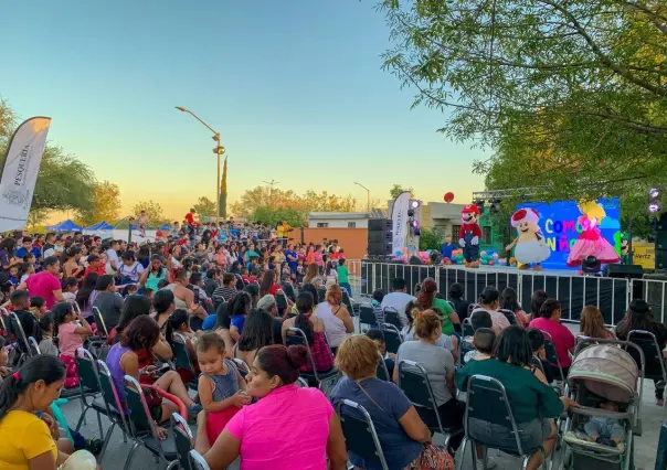 30 mil niños disfrutan de los festejos del día del niño en Pesquería