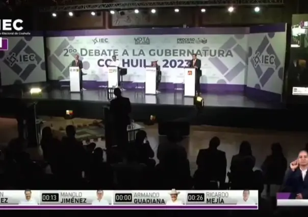 ¿Qué pasó en el segundo debate de Coahuila por la gubernatura?