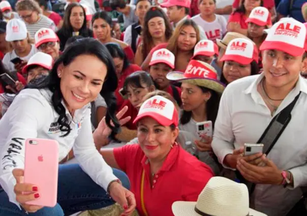 Alejandra del Moral promete trabajara para no tener un Edomex como Tamaulipas