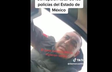 VIDEO: Exhiben a policía del Estado de México aceptando soborno