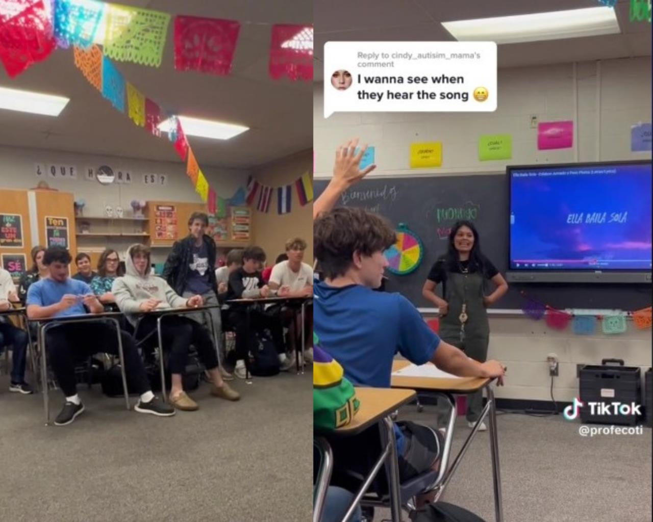 Aprenden español con canción Ella Baila Sola. Foto: Captura de pantalla