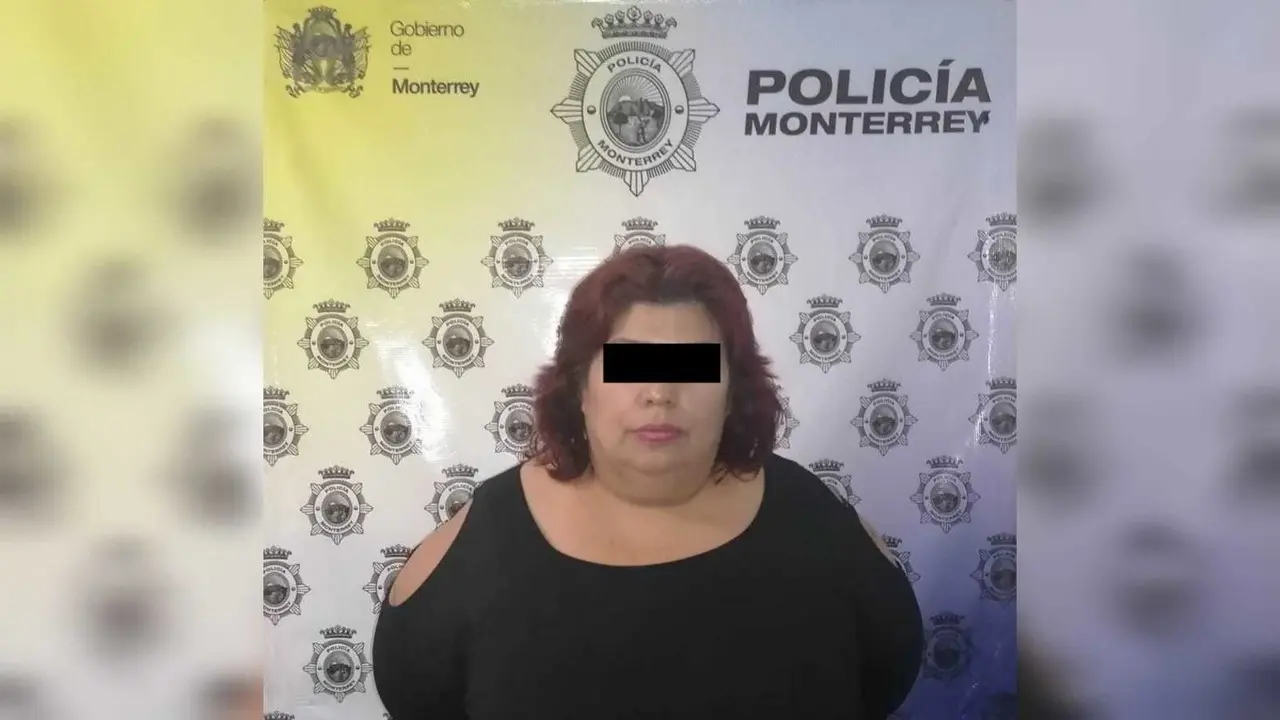 Yolanda Zeferina T., de 51 años de edad, fue detenida en colonia La Moderna. Foto. Cortesía