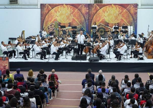 Realiza OSUANL conciertos como parte del programa Vive el arte en tu escuela