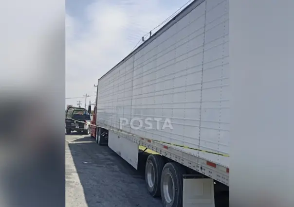 Tráiler robado en Ciénega de Flores es recuperado en García