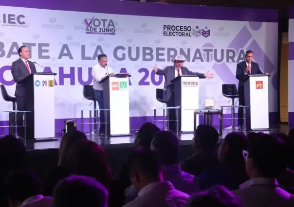 Propuestas y concierto de Peso Pluma; se llevó a cabo segundo debate de Coahuila