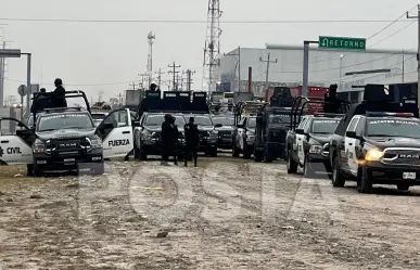 Balacera deja un oficial de Fuerza Civil herido en la Carretera a Laredo