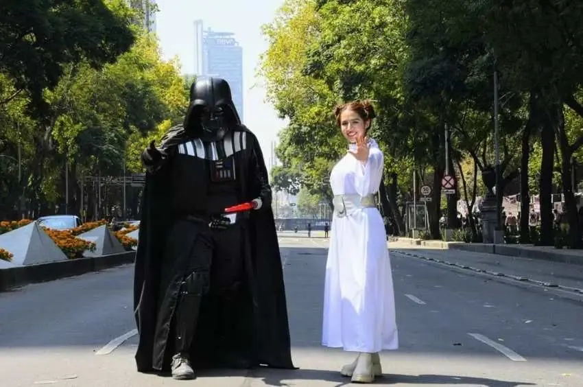 Celebran el Día de Star Wars en México. Foto: Secretaría de Turismo CDMX