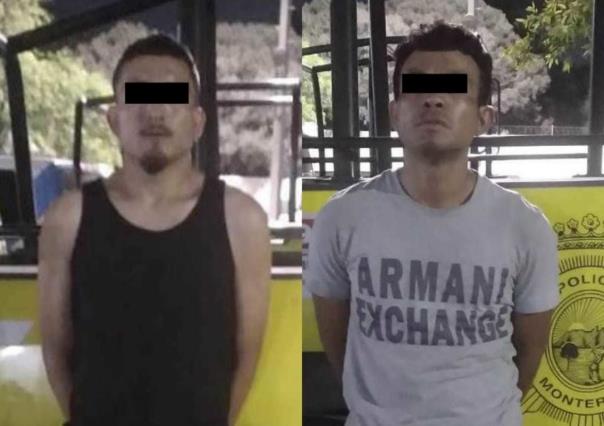 Detienen a dos asaltantes con ayuda del C4 en Monterrey