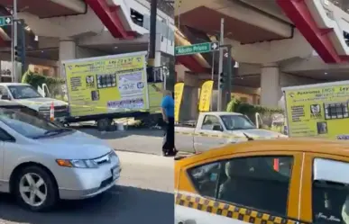 Hombre de la tercera edad sufre infarto al volante y se estrella en Monterrey