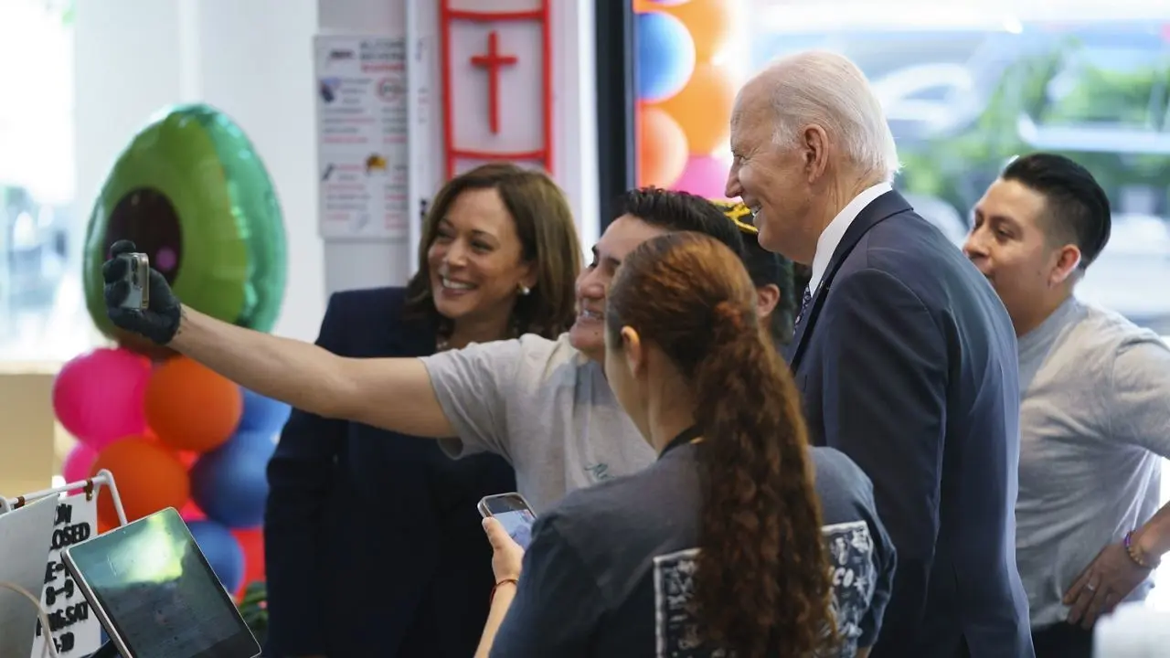 ¡Viva México! Celebran Biden y Kamala el 5 de mayo con taquiza