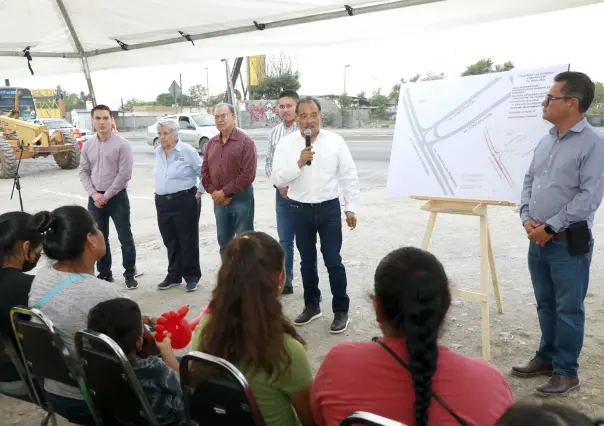 Arranca Escobedo construcción de distribuidor vial en La Alianza