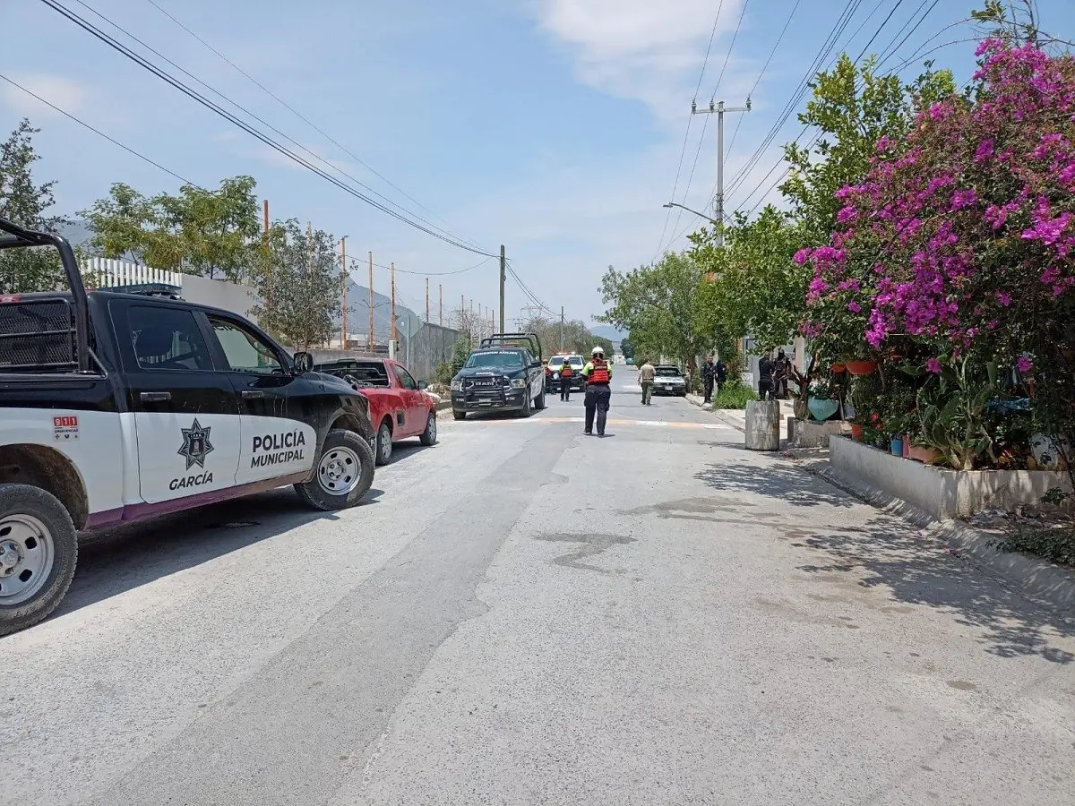 Deja allanamiento de casa dos personas lesionadas en García, Nuevo León