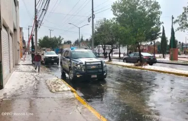 Azota lluvia y granizo a Toluca este lunes 8 de mayo, reportan saldo blanco