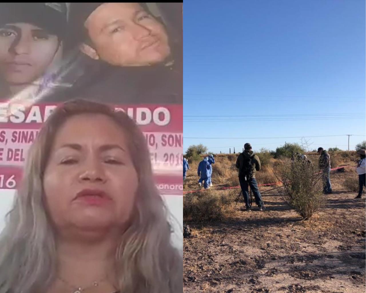 Cecilia Flores seguirá buscando a su hijo desaparecido. Foto: Madres Buscadoras De Sonora