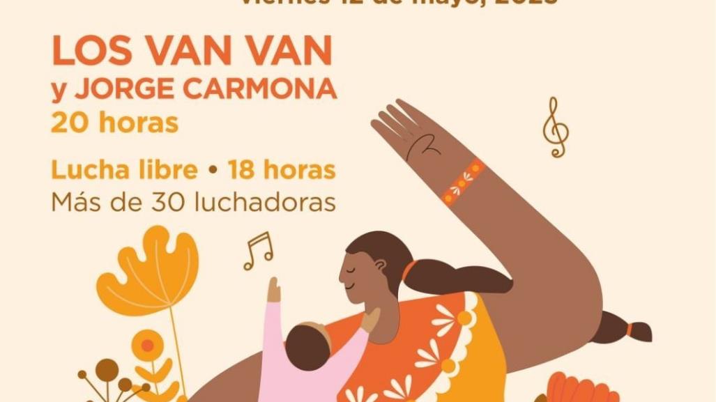 ¡A bailar con mamá! Festejo del día de las madres en Monumento a la Revolución