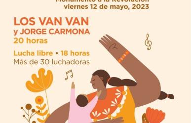 ¡A bailar con mamá! Festejo del día de las madres en Monumento a la Revolución