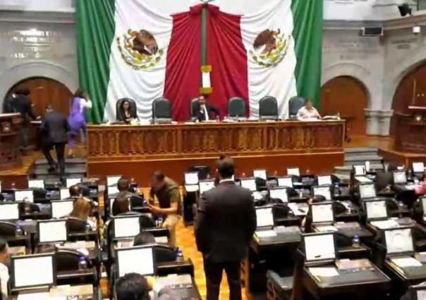 Adelantan las vacaciones los diputados en el Congreso del Estado de México