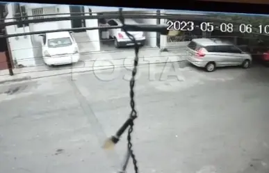 VIDEO: Captan a presunto ladrón de la colonia Mitras Norte de Monterrey