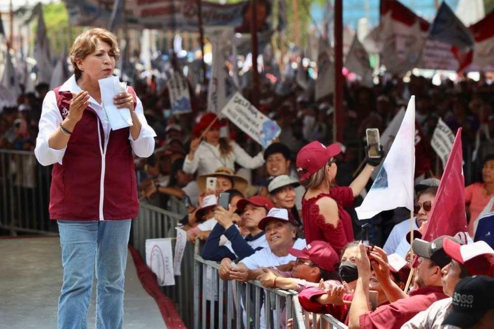 Se compromete Delfina Gómez a gestionar la ampliación de la Línea 5 del metro hasta Tlanepantla. Foto: Cortesía