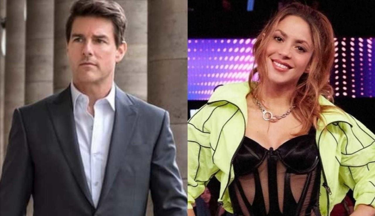 Tom Cruise y Shakira convivieron el domingo pasado