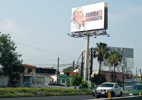 ¡Rumbo al 2024! Aparece Adán Augusto en panorámico de avenida Fidel Velázquez