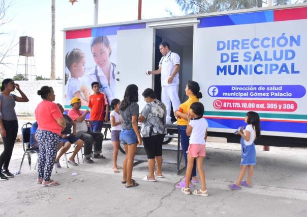 Acudirán a la Rubén Jaramillo las Unidades Móviles de Salud en Gómez Palacio