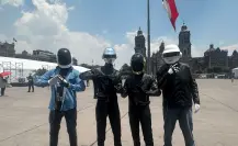 Fanáticos de Daft Punk se reúnen en el Zócalo capitalino para celebrar