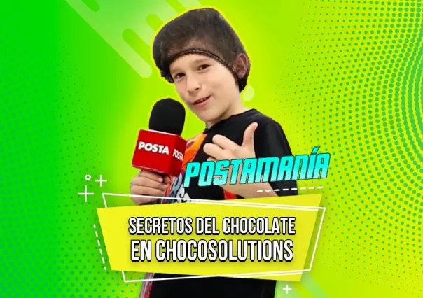 POSTAMANÍA: Mateo aprende los secretos del chocolate en visita a Chocosolutions