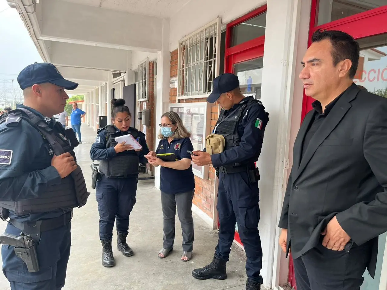 Se ofreció llevar el Programa Patrulleritos para entablar diálogos con los estudiantes y generar conciencia sobre paz y valores. Foto: Raymundo Elizalde.