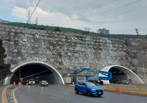 ¡De otro mundo! Lucirá Túnel de la Loma Larga Nuevo mural Guardianes