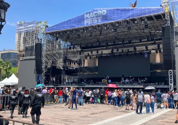 ¡Toma nota! Cierres viales y objetos no permitidos en MacroFest en Macroplaza