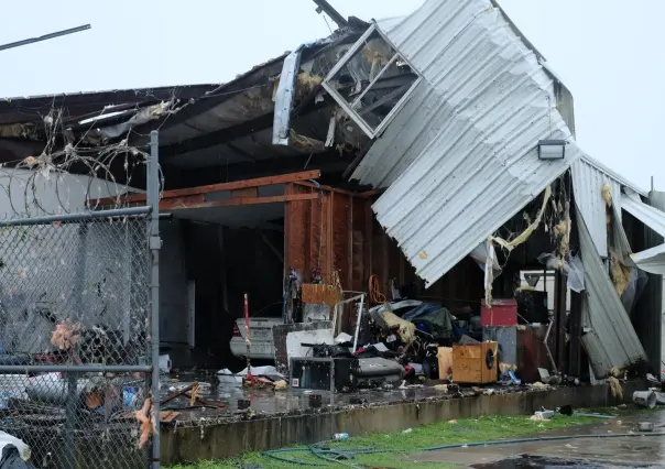 Tornado en comunidad de Texas, cerca de la frontera con México, deja un muerto