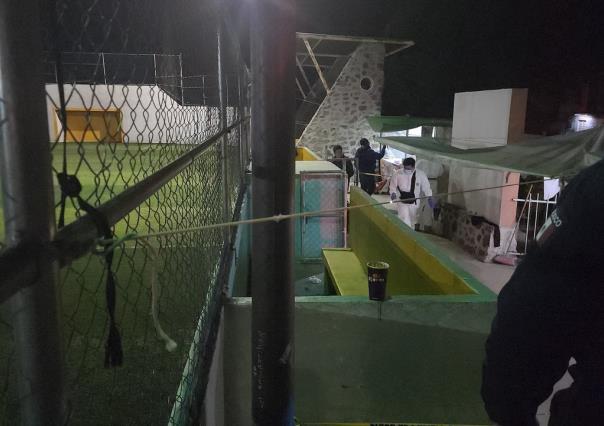 Balacera en cancha de fútbol deja cinco muertos en Hidalgo