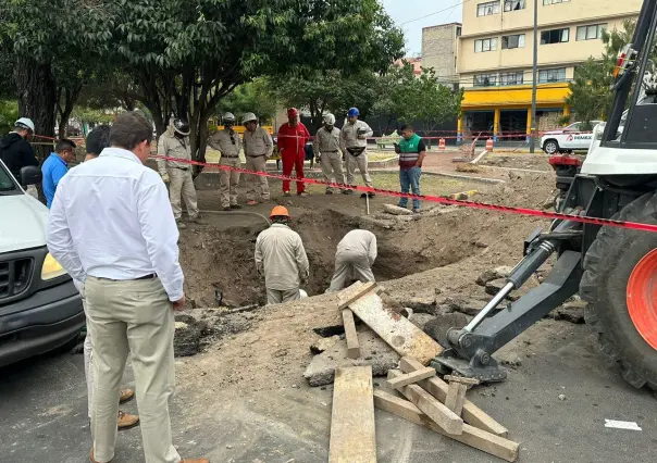 Descubren posible toma clandestina en Azcapotzalco