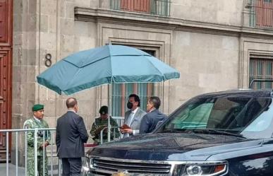 AMLO se reúne con empresarios en Palacio Nacional