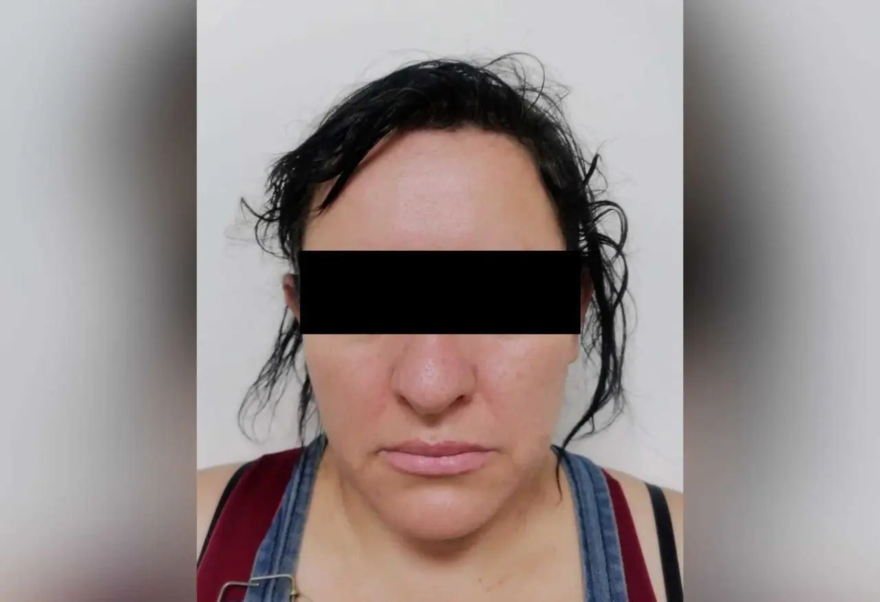 La sospechosa de 38 años, ya fue vinculada a proceso por el delito de desaparición de persona cometida por particular. Foto: Raymundo Elizalde.