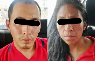 Detienen a pareja relacionada con 18 asaltos a tiendas en Ecatepec