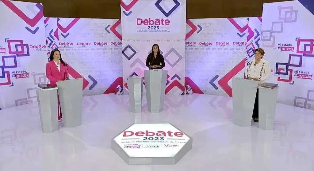 La seguridad es una prioridad para las dos candidatas a la gubernatura del Estado de México, aunque no especificaron cómo aplicarán sus propuestas si ganan la elección. Foto: Captura de pantalla