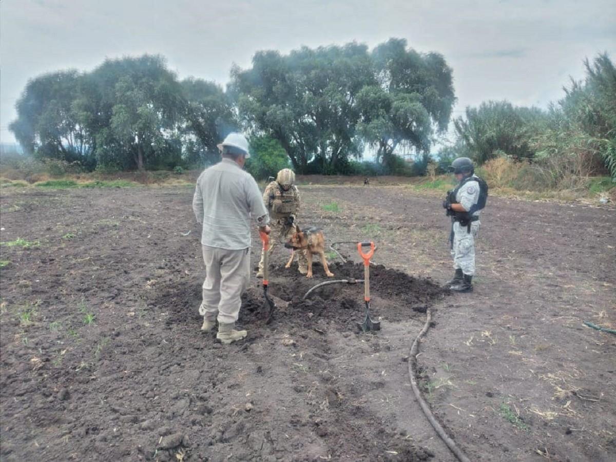 Elementos de la Guardia Nacional desplegaron un operativo de seguridad perimetral para evitar riesgos a la población. Foto: Facebook Guardia Nacional