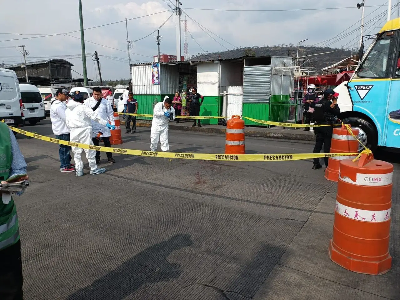 Mujer de 65 años muere al ser arrollada en paradero de Indios Verdes. Foto: Ramón Ramírez