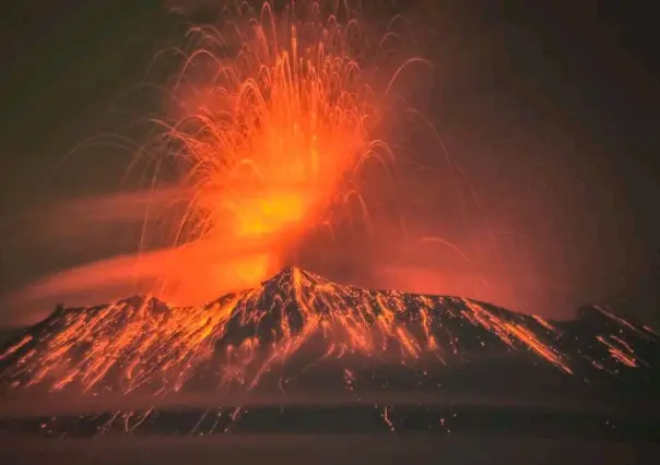 Impresionante erupción del Popocatépetl genera preocupación en México