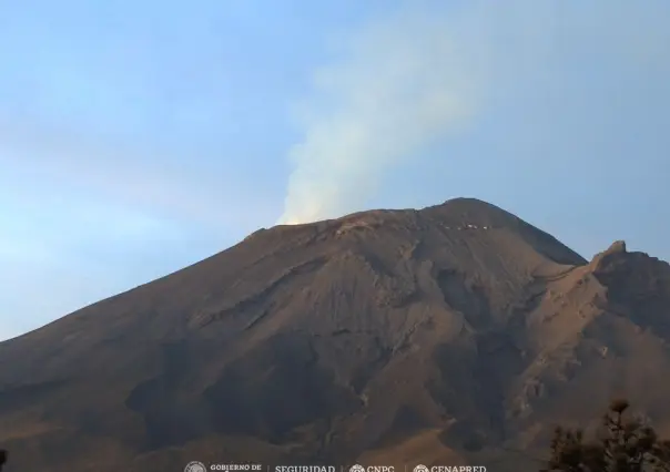 Alerta amarilla tras erupciones del Popocatépetl