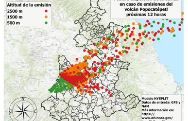 Alerta en Puebla: Aeropuerto Hermanos Serdán cerrado por emisión de ceniza del volcán Popocatépetl