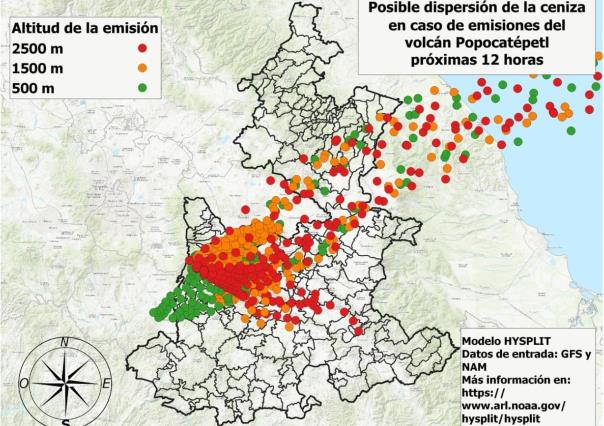 Alerta en Puebla: Aeropuerto Hermanos Serdán cerrado por emisión de ceniza del volcán Popocatépetl