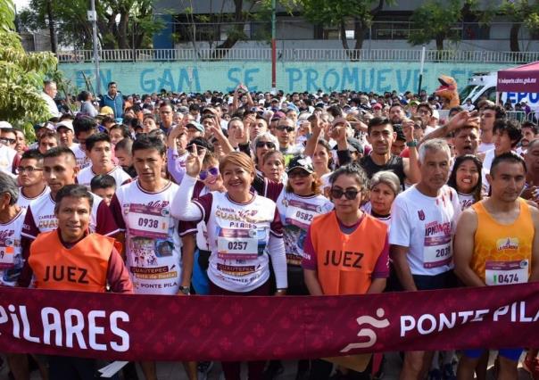 Participan 3 mil personas en “Carrera Vive Cuautepec”