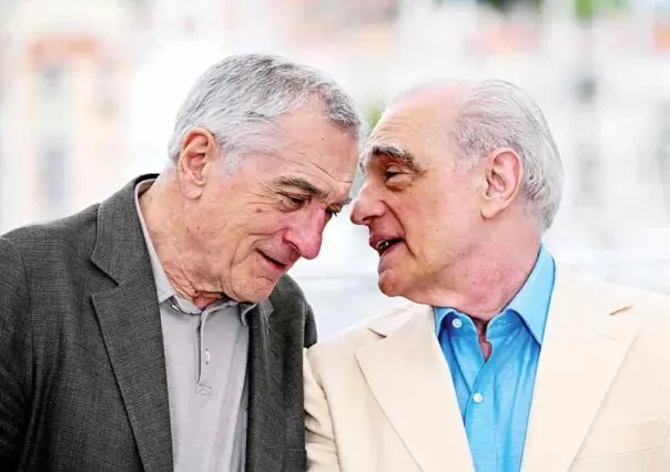 ¡Histórico encuentro! Se ven de nuevo Martin Scorsese y Robert De Niro en Cannes