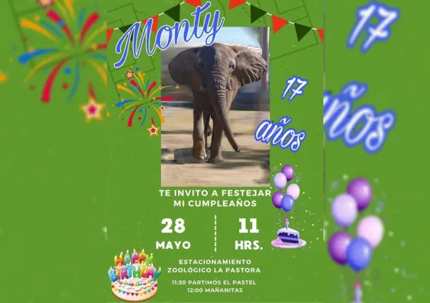 ¡Invitan a festejar a Monty en La Pastora!