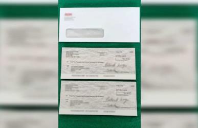 Aseguran cheques por un millón de pesos en aduana de Toluca; su destino era CDMX